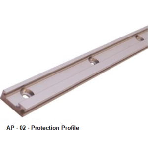 Series AP - 02 Aluminum protection profiles for magnetic tapes